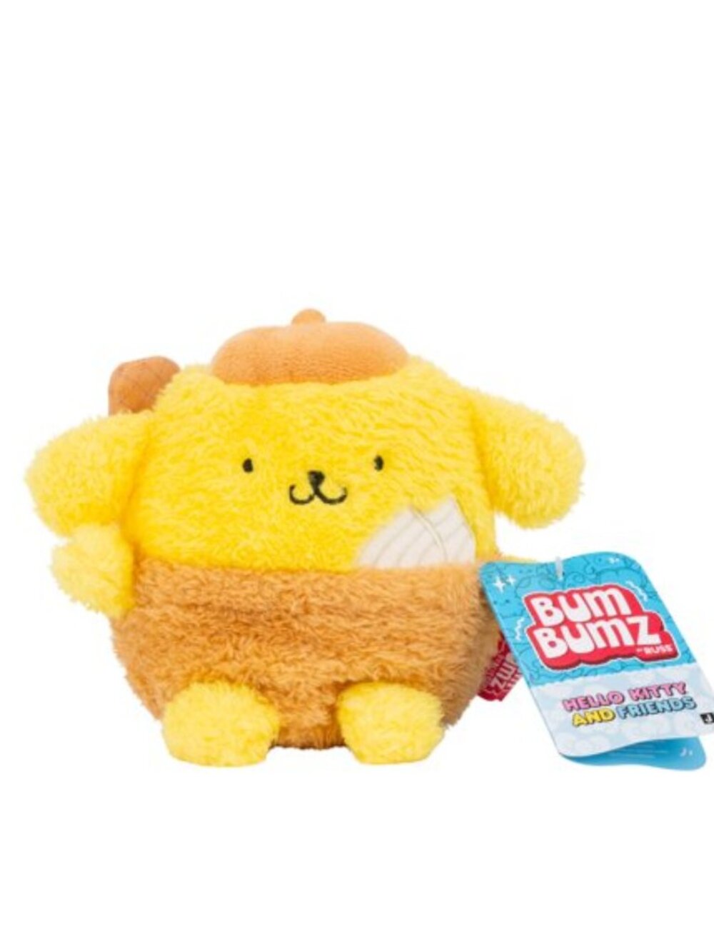 HELLO KITTY POMPOMPURIN ICE CREAM and Friends 4.5 inch BumBumz Stuffed Animal